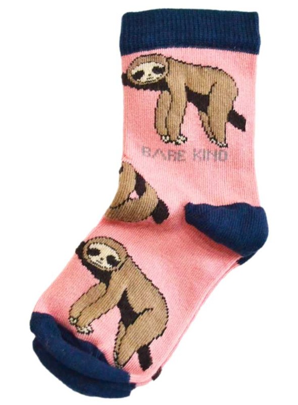 Bambusstrømper til børn str. 22-35, Sloth Socks