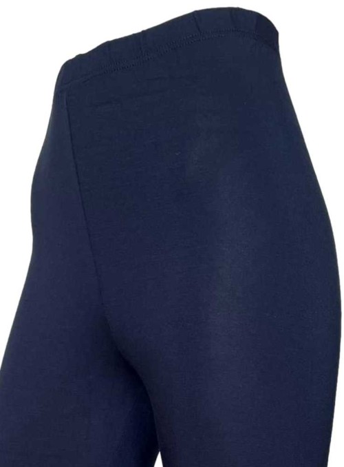 Bambus capri-leggings korte tights fra Festival, navy