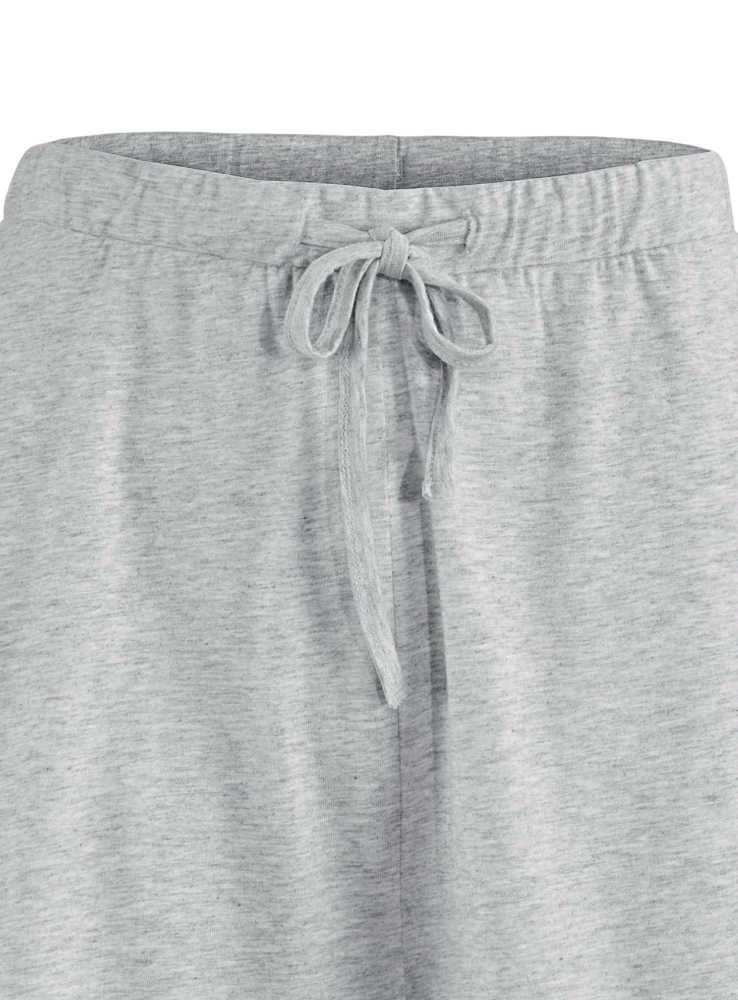 Pyjamas-sæt af bambus med shorts, grå