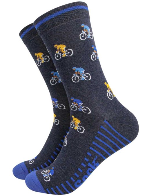 Bambus strømper med cykler, herre, fra Sock Talk