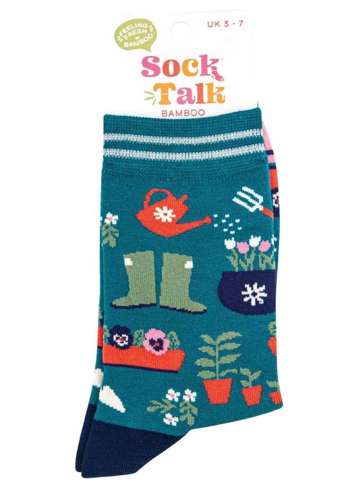 Bambus strømper havearbejde, dame, fra Sock Talk