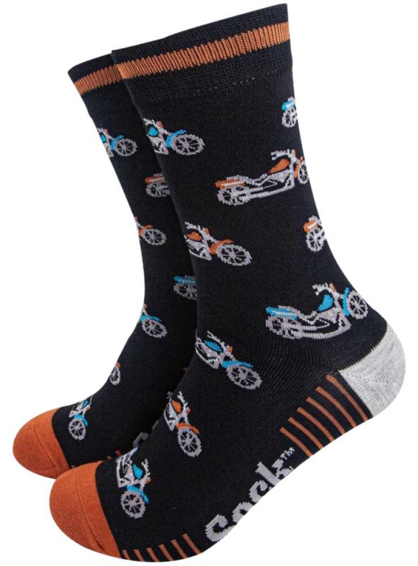 Bambus strømper motorcykler, herre, fra Sock Talk