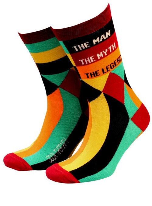 Bambusstrømper The man, The Myth, The Legend