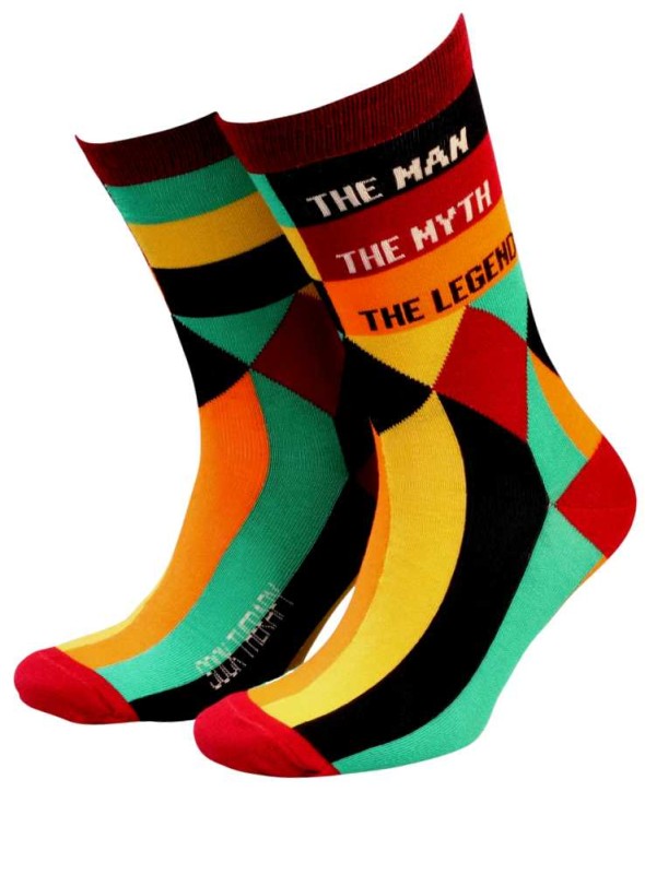 Bambusstrømper The man, The Myth, The Legend