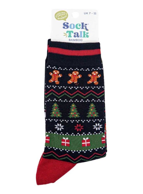 Julestrømper af bambus herre, fra Sock Talk