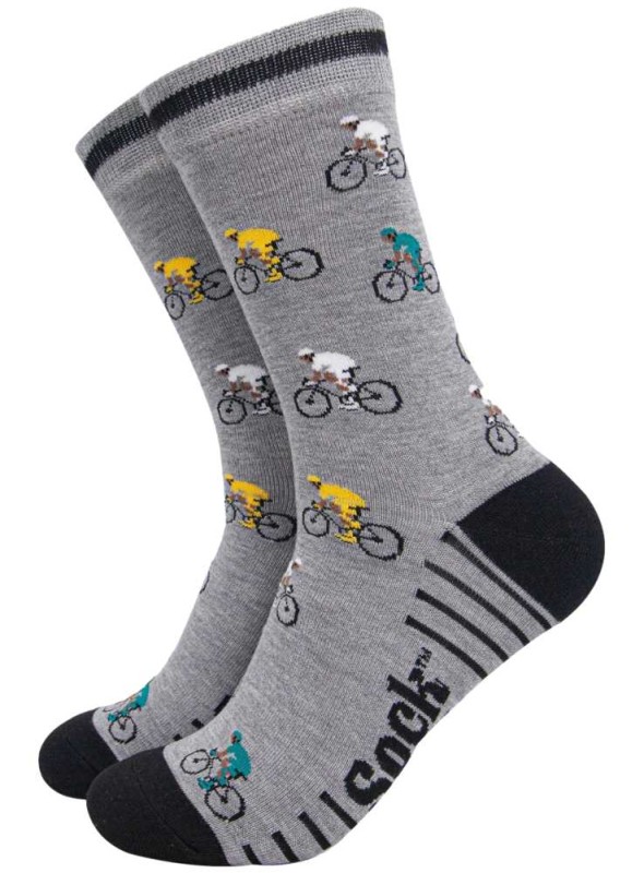 Bambus strømper med cykler, herre, fra Sock Talk