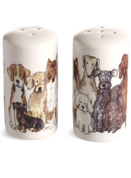 Salt & peber sæt med hunde