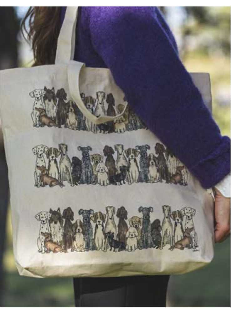 Shopping pose med hunde