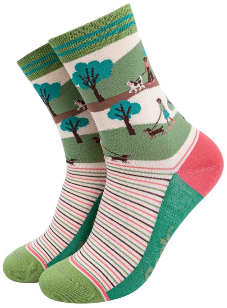 Bambus strømper hunde, dame, fra Sock Talk