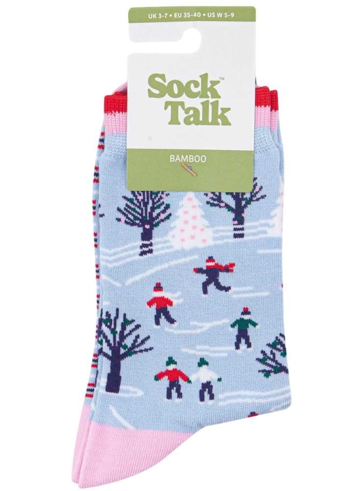Bambus strømper skøjteløbere, dame, fra Sock Talk