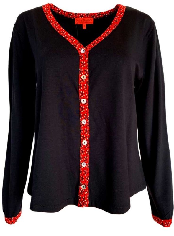 Cardigan Cardi Black Star