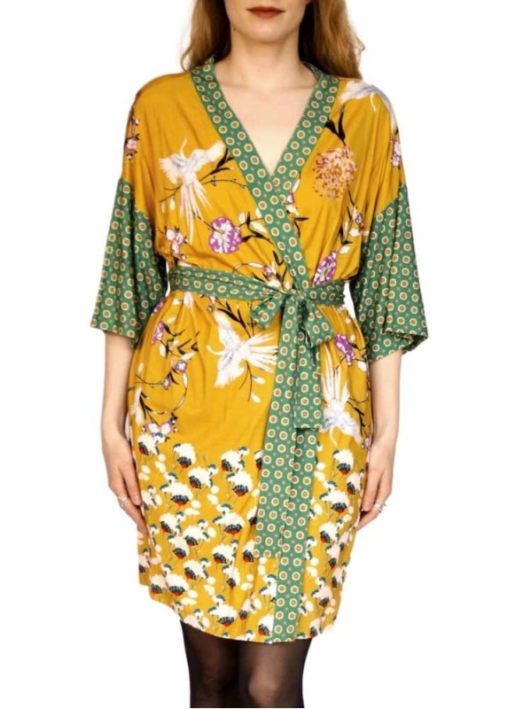 Kimono dress Mitzi Hibiscus