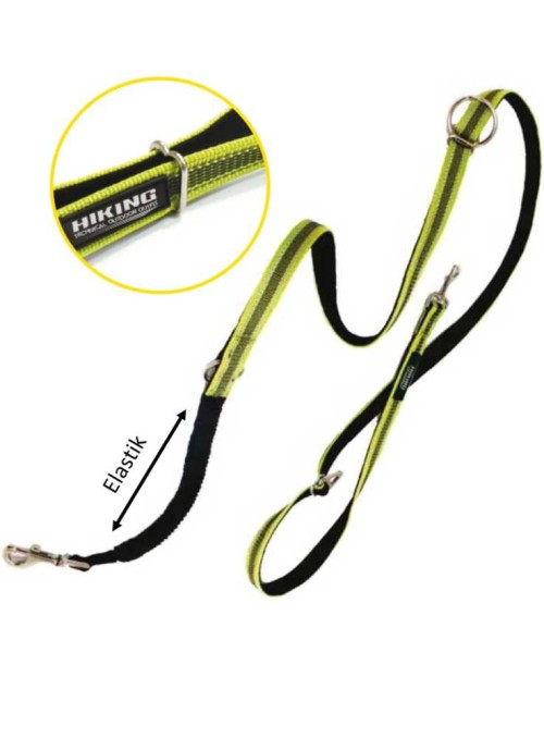 Hundesnor justerbar og elastisk dressurline Hiking